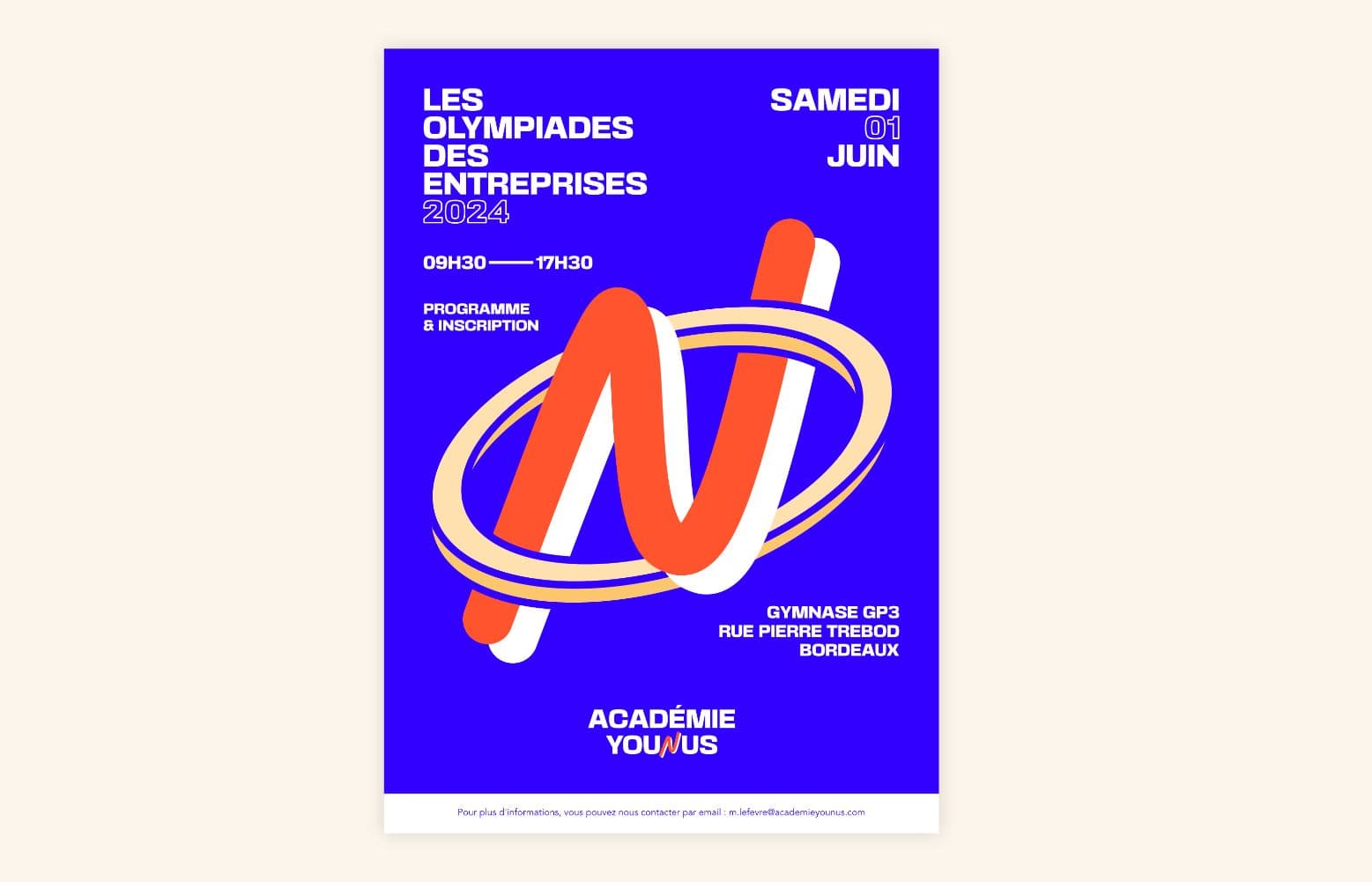 ACADÉMIE YOUNUS_BOOKLET DESIGN