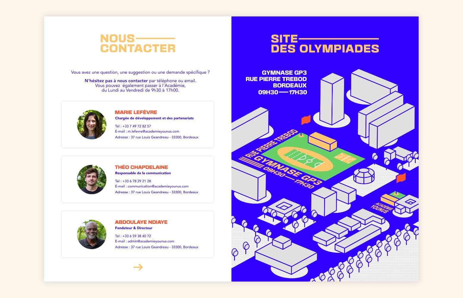 ACADÉMIE YOUNUS_BOOKLET DESIGN