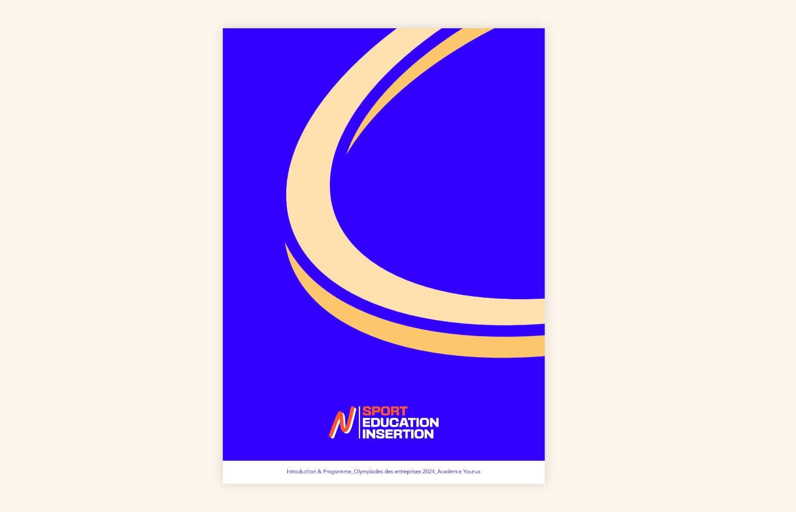 ACADÉMIE YOUNUS_BOOKLET DESIGN